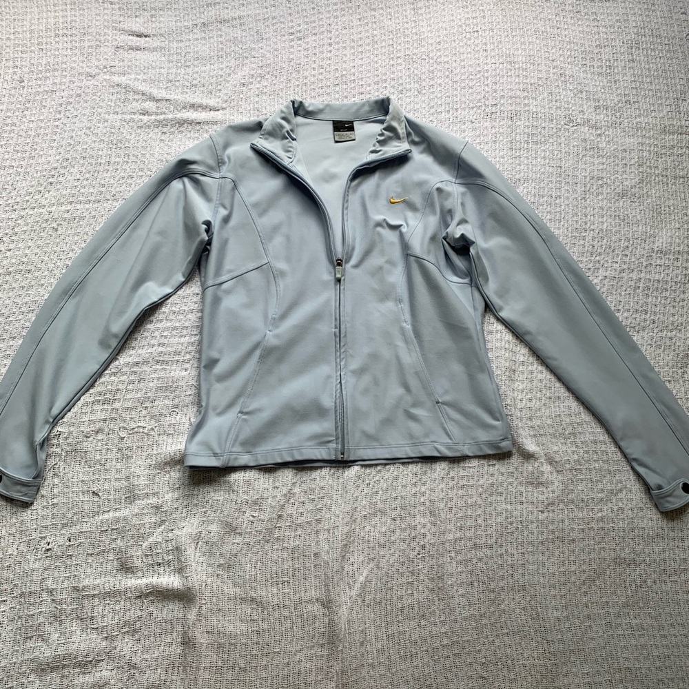 Baby Blue Nike Zip-Up